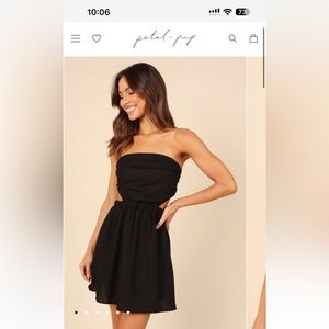 PETAL AND PUP NANDITA CUTOUT MINI DRESS